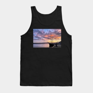 December Daybreak on the River Blyth Tank Top